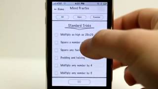 Mathemagics - Mental Math Tricks iPhone App Demo1572 screenshot 2