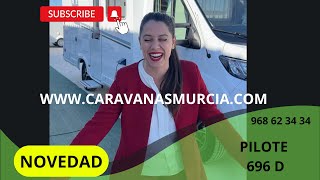 ❤‍ AUTOCARAVANA PILOTE 696 D MENOS DE 7 METROS SALON, BAÑO Y CAMA GIGANTES ❤‍