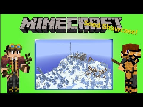 Minecraft Ice Spikes Biome Seed 1.7 - YouTube