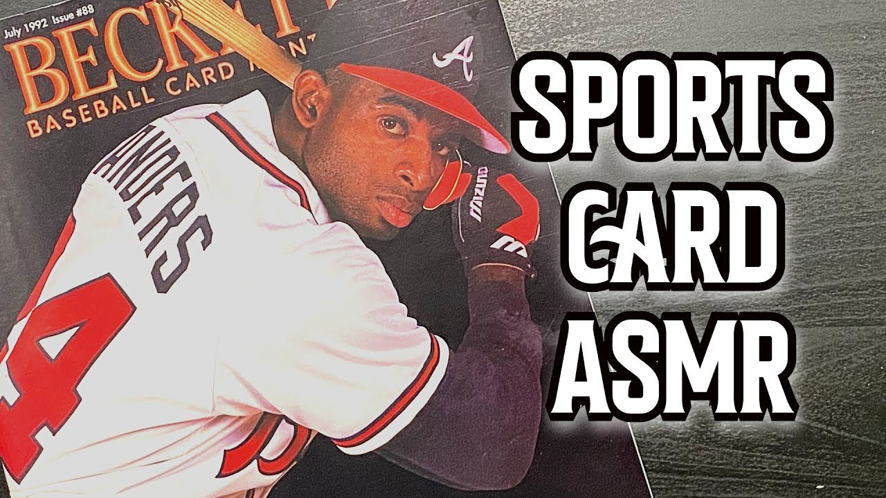 ASMR pricing of baseball cards | Sports Card ASMR | ASMR sounds