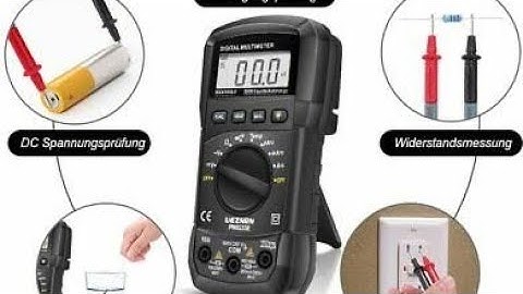 Digital Multimeter Auto Range Uneznirn PM8233E. Review and Test.