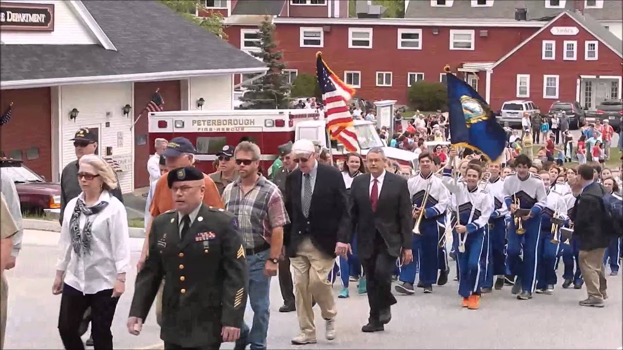 2014 Memorial Day Parade, Dublin NH, South Meadow School Band YouTube
