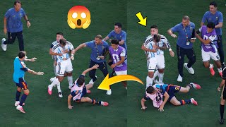 😳Paredes Loses It: Ugly Brawl Erupts After Spain Beat Argentina In World Cup Final. 
