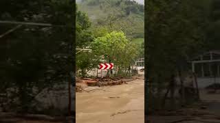 Artvin&#39;de sel felaketi | Borçka&#39;da son durum #shorts