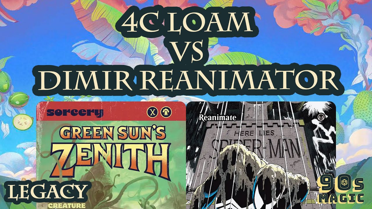 4c Loam против Dimir Reanimator [MTG Legacy]