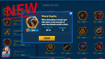 Zooba NEW ITEM Sharp Scythe