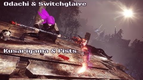 仁王2 Nioh 2 | Corpses and Ice | Part 2 | Odachi & Switchglaive + Kusarigama & Fists Gameplay | PS4PRO