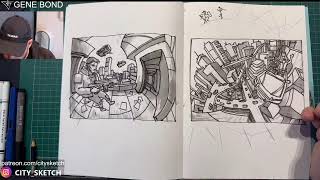 How to rotate camera in 5 point perspective