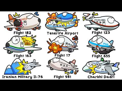 Every Deadliest Aviation Disaster With Over 250 Dead thumbnail