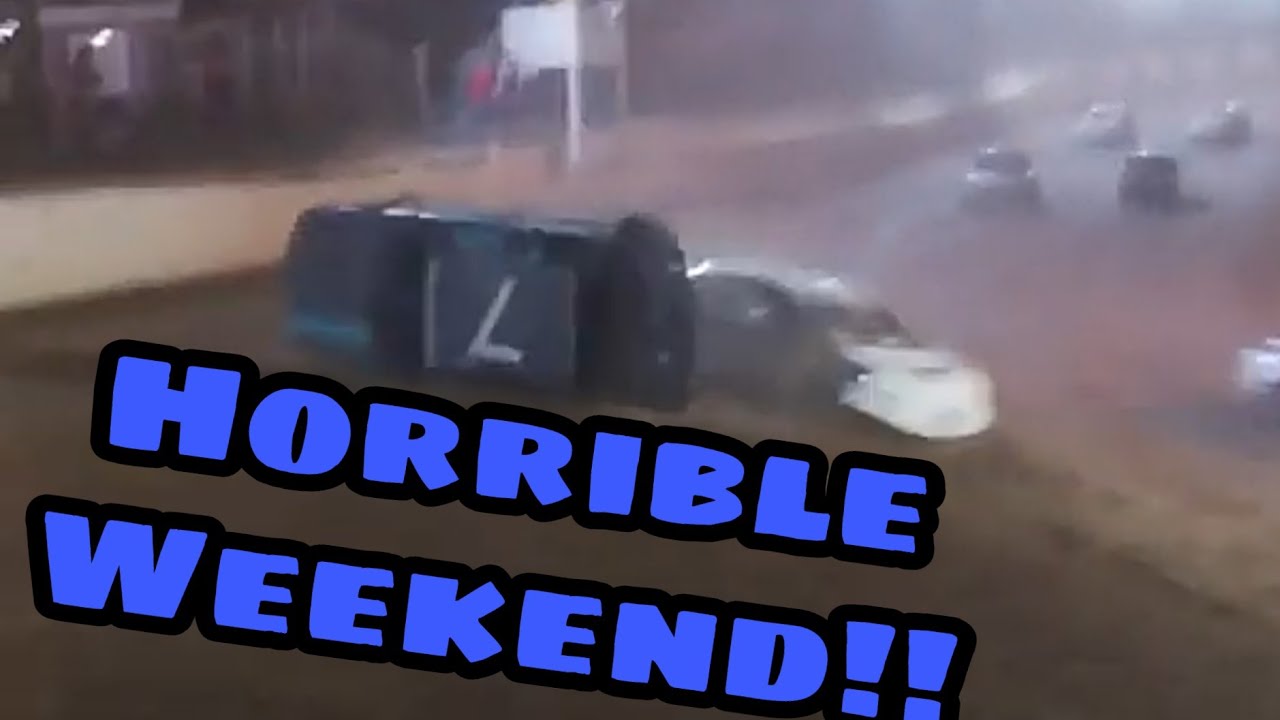 6/6/20 Horrible weekend at Path Valley Speedway. #pathvalleyspeedway #crashes #2020racingseason