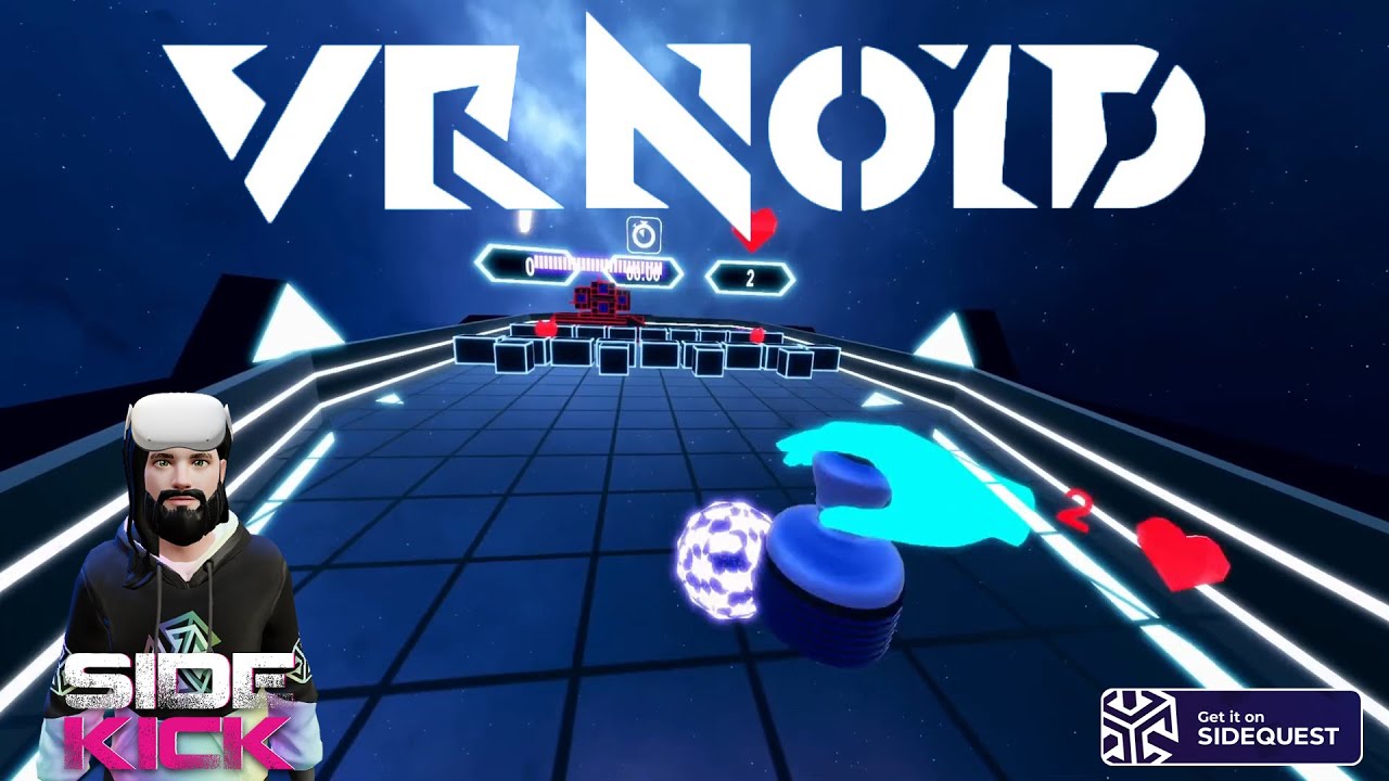 VR Arcade Action Meet Air Hockey VRNOID Quest 2 YouTube
