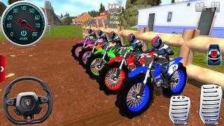 Motocross Dirt Bikes driving Extreme Off-Road #3 - Extreme Bike Motor Simulator - Android Gameplay