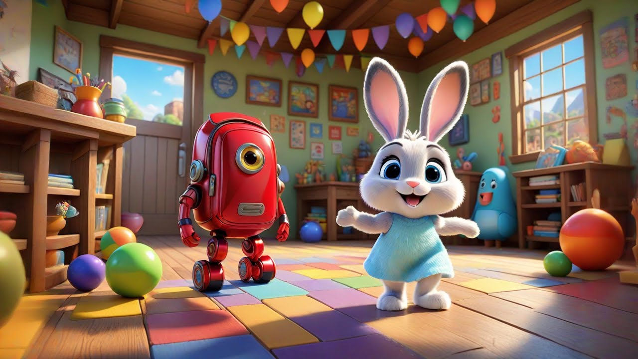 Meet Beep Beep the Friendly Robot | Robot Song for Kids | Fun Learning Rhyme for Toddlers