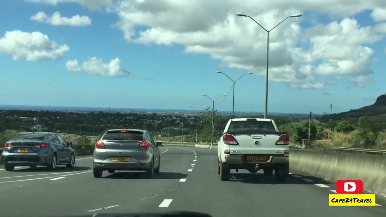 St Pierre to Verdun Link Motorway 🛣 North Mauritius 🇲🇺 | Valley 🌄  Drive 🚗 @cape24travel