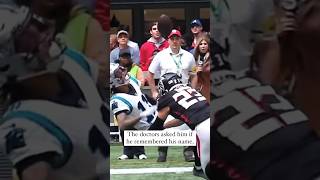 This football player got hit so hard he changed his name shorts nfl funny