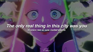 Unlike Pluto - Neons Away (Lyric Video) // Sub Español「AMV」