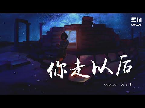 Lambert,野小马 - 你走以后♫動態歌詞lyrics♫