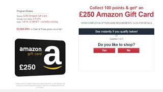 UK Only: Get a £250 Amazon Gift Card