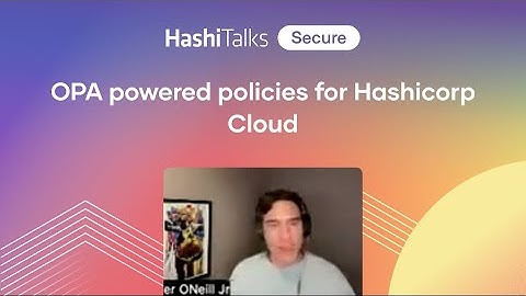 OPA powered policies for Hashicorp Cloud