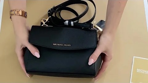 Michael Kors Ava Extra-Small Saffiano Leather Crossbody