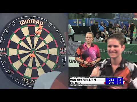 Winmau NDB Ranking Finale Dames Open Rotterdam 2018-2019