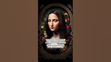 I asked an AI to reimagine Mona Lisa, is that controversial? #aiart #midjourney #aiartcommunity