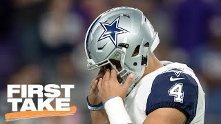 Stephen A. Smith On Dallas Cowboys' Tough Schedule | First Take | April 21, 2017