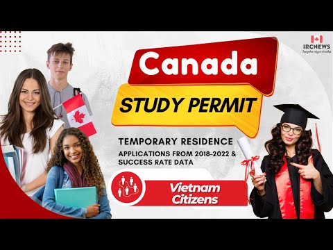 Vietnam citizens' TR Study Permit Applications and Success Rates for Canada Immigration