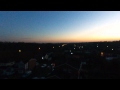 Parrot Bebop Drone sunset flight (and crash into a tree)