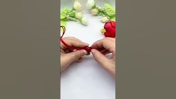 This braiding method is amazing. Rope braiding skills sharing. Fancy knotting. Knotting tutorial