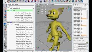 Creating Character Sets with Maya Trax