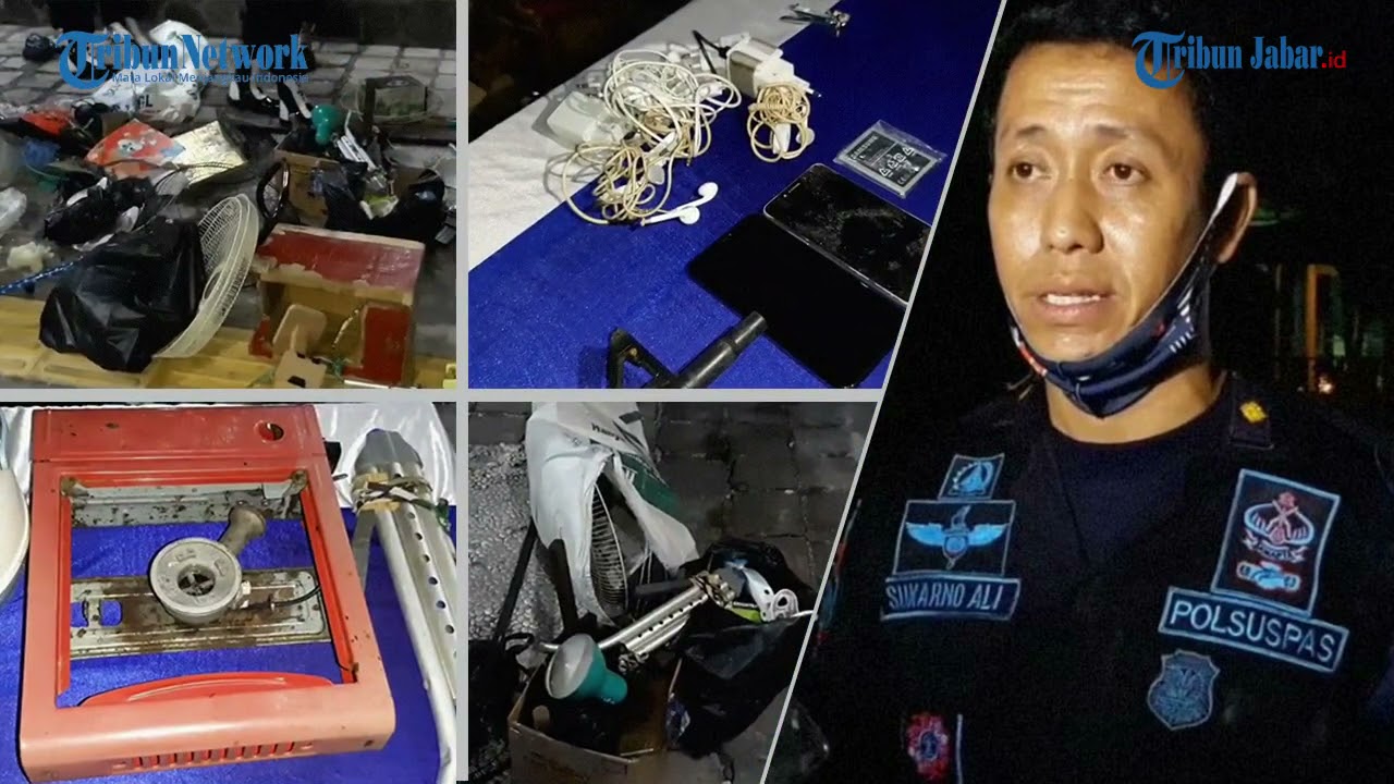 Petugas Gabungan Sidak Lapas Kelas I Cirebon Sita Peralatan Memasak Hingga Senjata Api Mainan