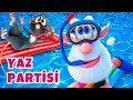 Booba 🌊 Yaz Partisi Patlaması ☀️🎆 Eğlenceli Bölümler Derlemesi | Booba Komik Çizgi Film