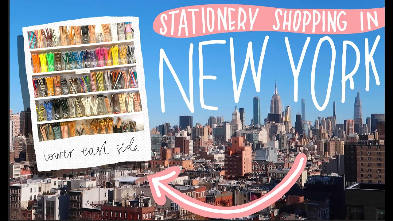 Stationery Shopping in NYC - Lower East Side