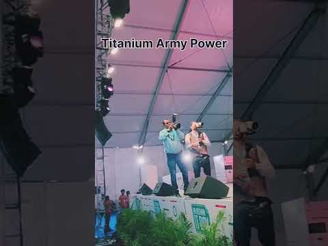 Titanium Army ne macha diya 💪🤠😎 #shorts