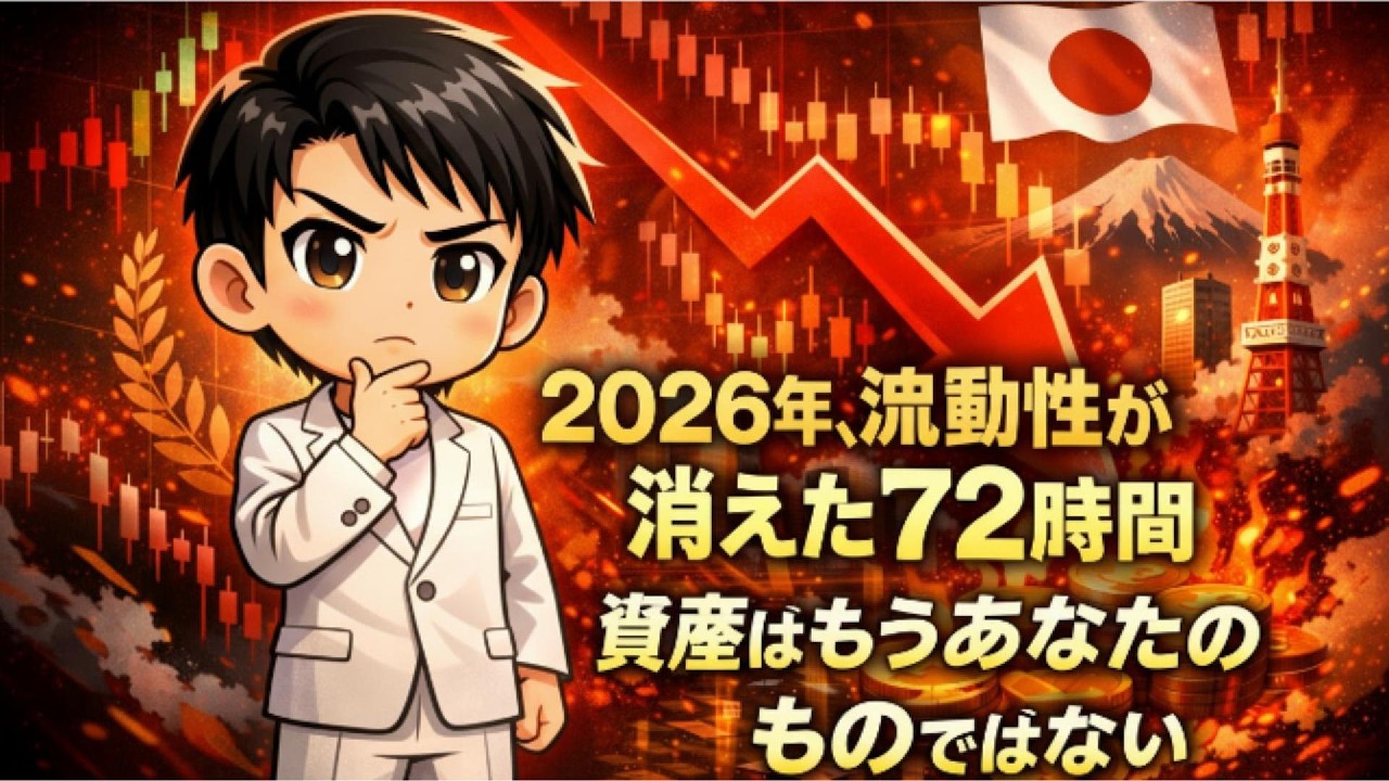 2026年アジア市場崩壊：銀行が止まり資産が消えた72時間の真実