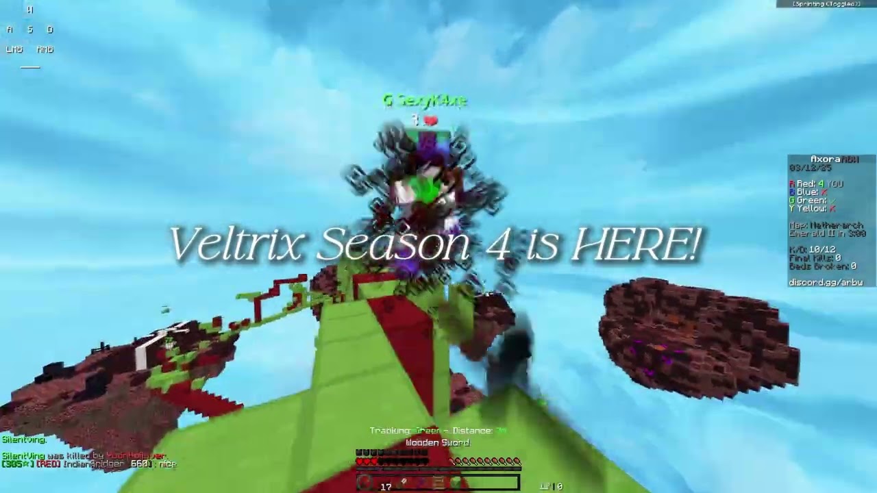 Season 4 Trailer Veltrix Ranked Bedwars [AS] 