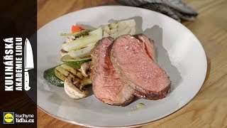 Roast beef – pečený roštěnec - Roman Paulus - Kulinářská Akademie Lidlu