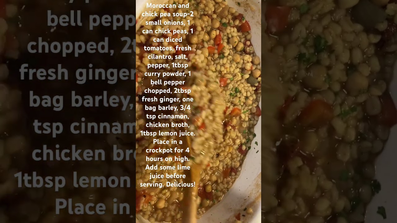 Delicious meat free soup!  Budget friendly meals.