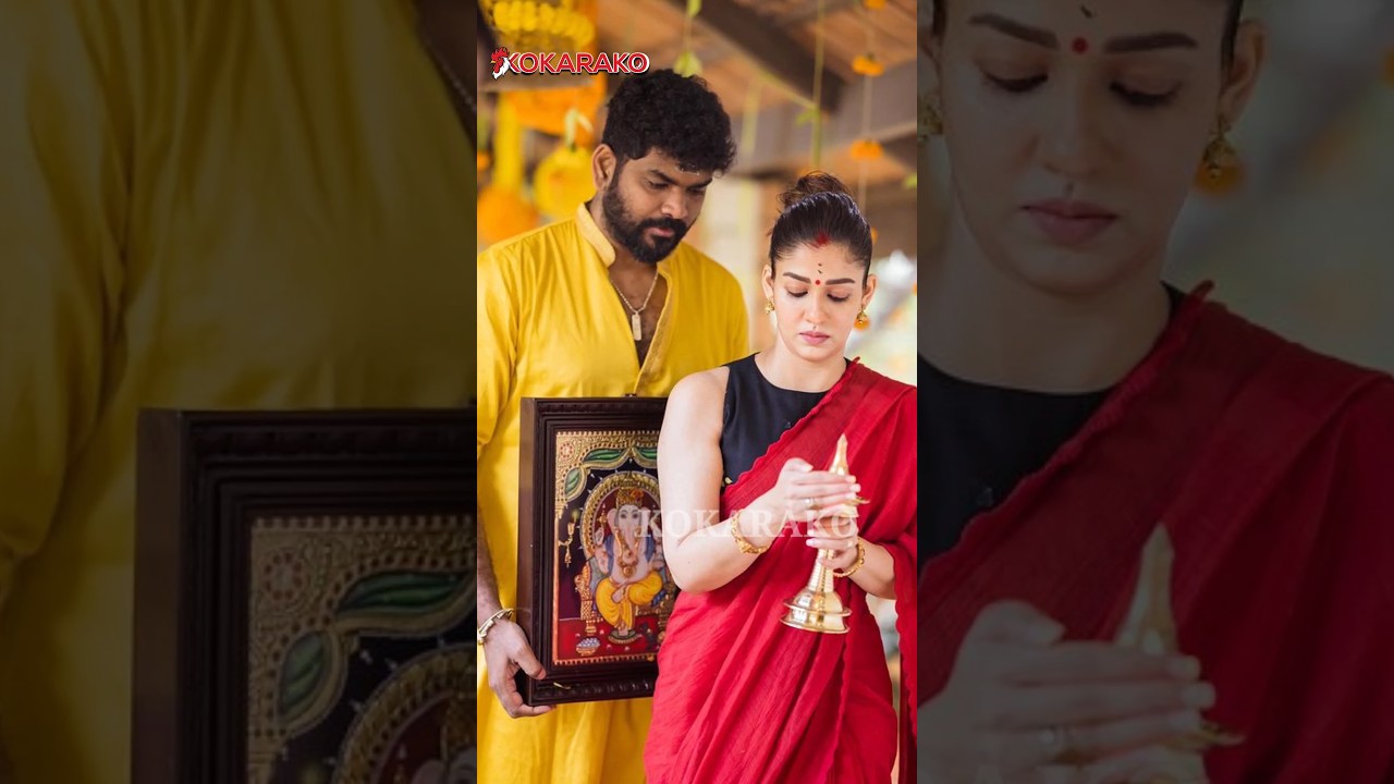 Nayanthara Vignesh Shivan In Temple 🙏🏻😍 | 