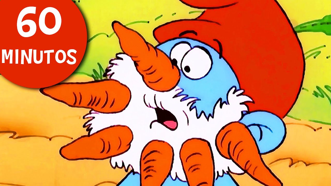 60 minutos de Los Pitufos • Papá Pitufo Parte 2 • Los Pitufos