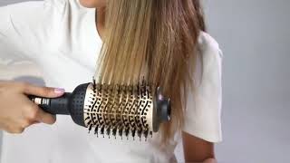One Step Hair Dryer And Volumizer 4 In 1 Hair Hot Air Blower Dryer Brush Negative Ions Pro Curling