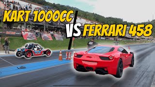 FERRARI 458 TOMOU BENGA DO KART - DRAGRACE DA FORGED