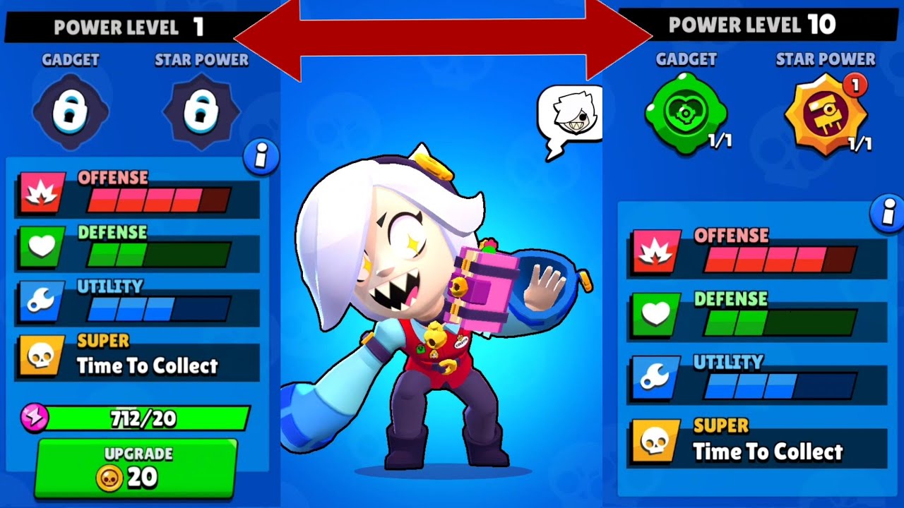 I Got Colette And Maximized Her To Level 10 Brawl Stars Youtube - what does leveling up do in brawl stars
