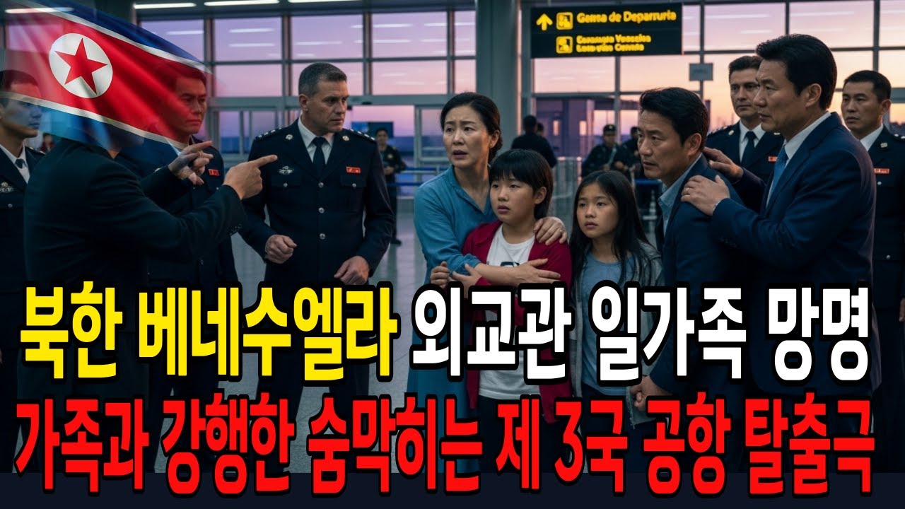 북한 베네수엘라 외교관 망명! 가족과 함꼐 감행한 제3국 탈출, 그가 끝가지 숨긴 비밀 | 노후사연 | 오디오북