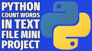 Learn Python: Easy Word Count Script Mini Project for Text Files 2024!