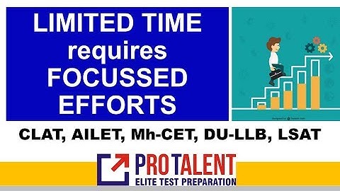 60 Days Strategy for CLAT 2020 - A must for a serious CLAT Aspirants