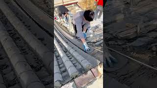 Building a Timeless Roof Precision Laying of Ceramic Roof Tiles