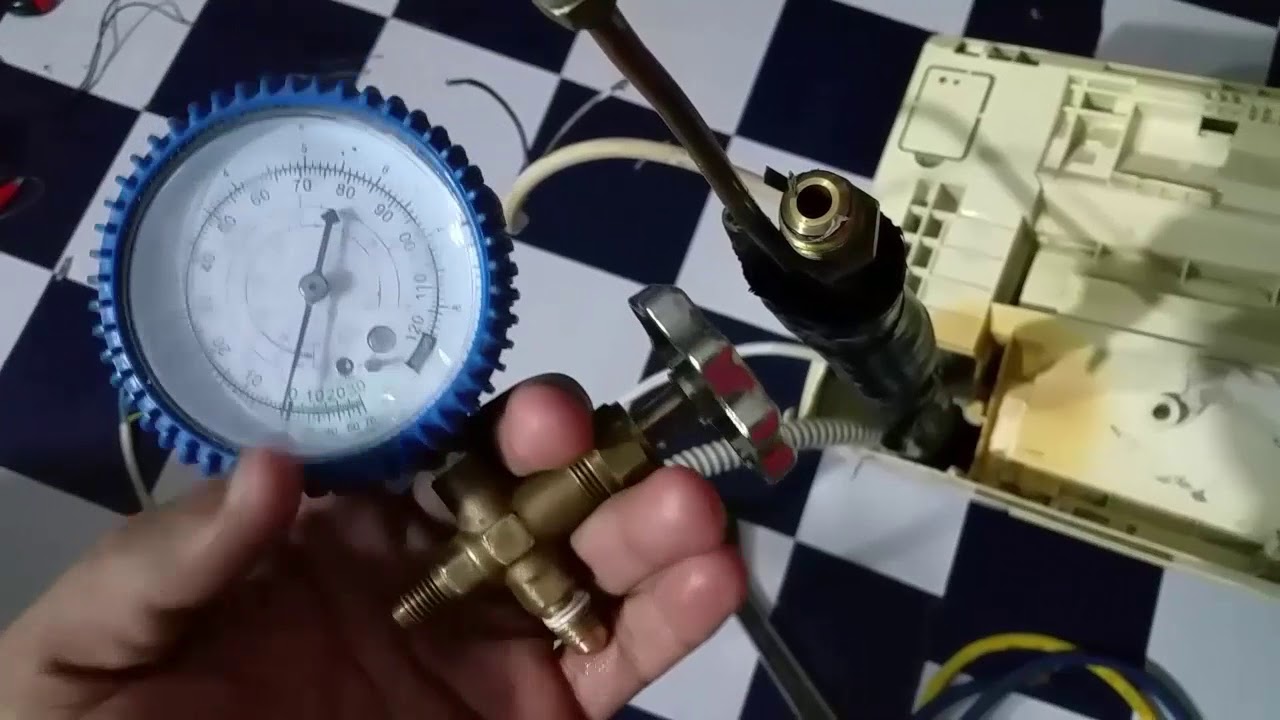 How to check Leakage pressure in split ac how to make Special testing