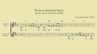 Kyrie en internacia lingvo
